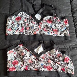Floral Print Women's Bralette